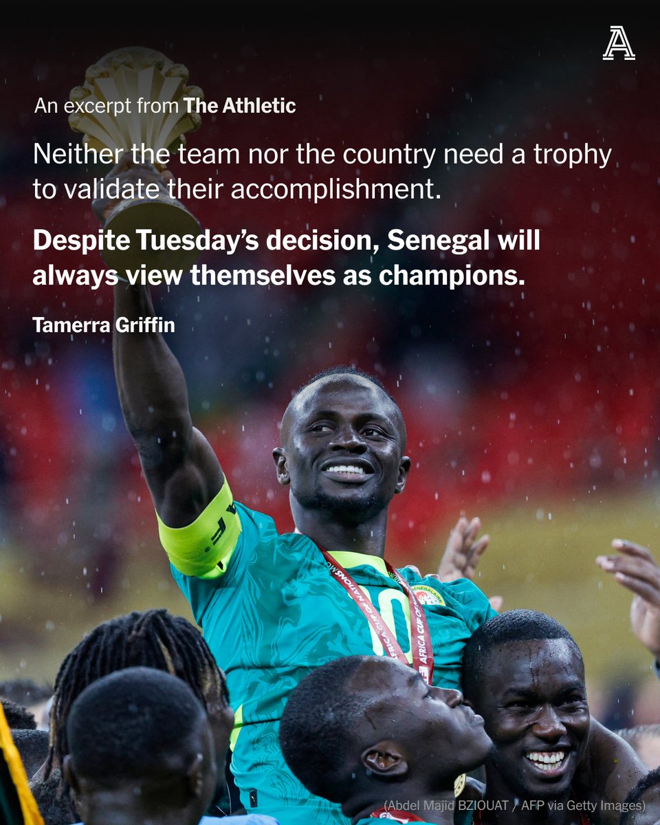 The Athletic | Football tweet media