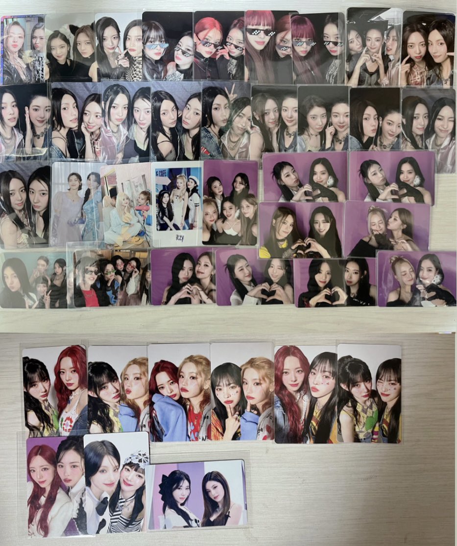 itzy___s2's tweet photo. ITZY 交換 買取 トレカ 
イェジ リア リュジン チェリョン ユナ

【譲】リア、ユニット

【求】 買取(PayPay、メルペイ、出品)

売り切りたいため、メルカリ最安値以下も検討させていだだいております。お気軽にお声がけください😌 https://t.co/gsumeHQ5Cg
