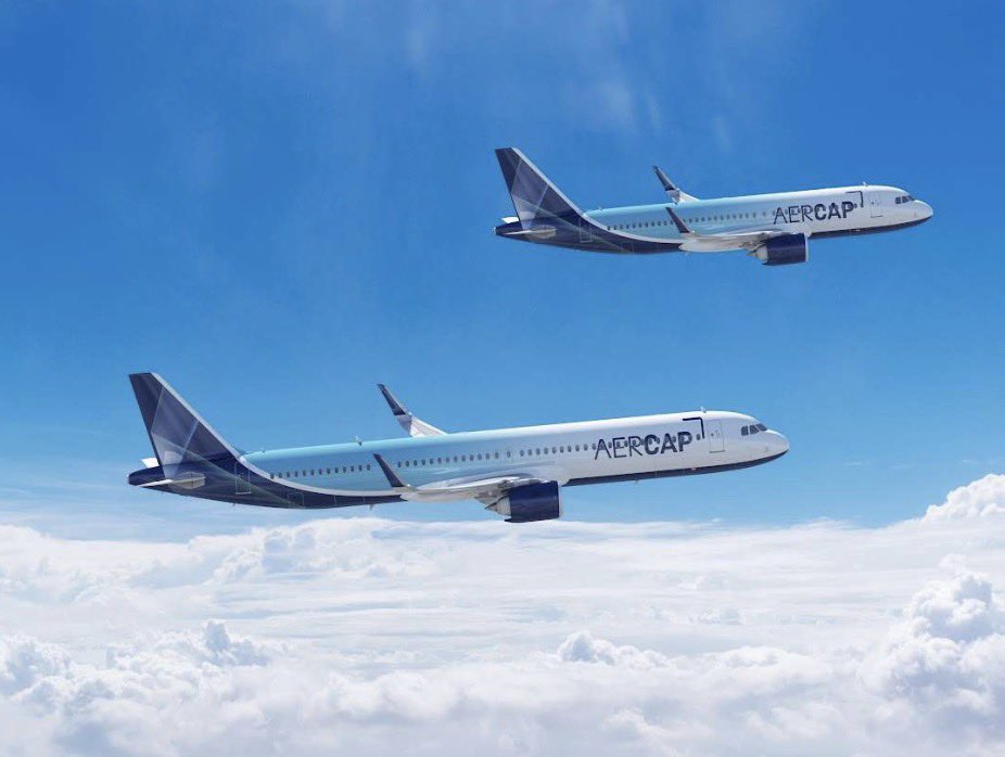 Gate7aviation's tweet photo. AerCap passe une mega commande de 100 appareils de la famille A320.
#AerCap a signé pour 23 A320neo et 77 A321neo sa plus importante commande auprès du constructeur européen. #Airbus https://t.co/IRBP7uFG6X