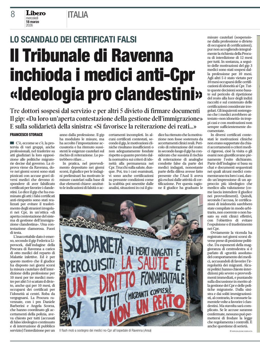 Francesco Storace tweet media