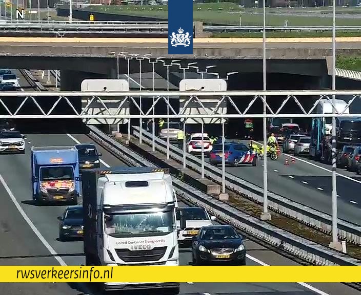 112 melding Ongeval op de A5 richting Amsterdam