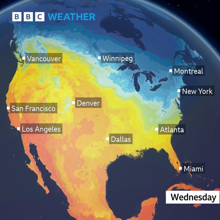 BBC Weather tweet media