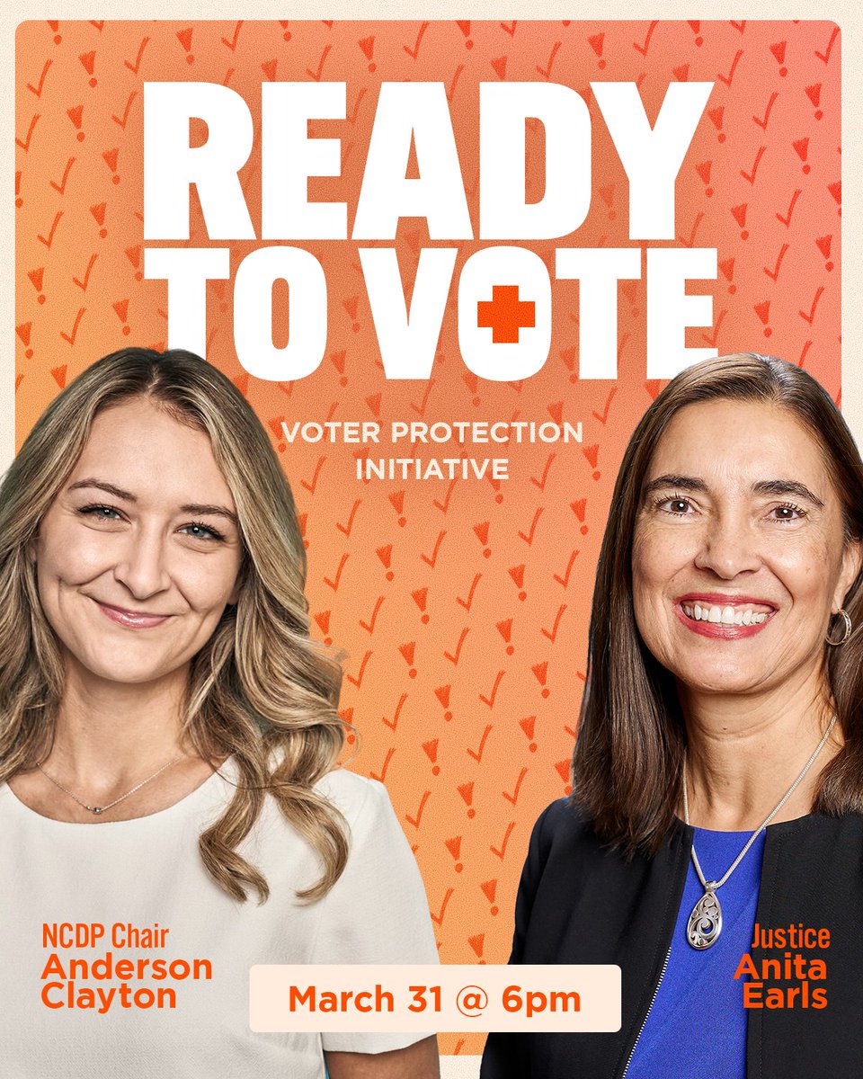 CaldwellDemsNC's tweet photo. Some voters will need to take action before they can cast a regular ballot in November. That's why we’re organizing now, and in April, we’ll be knocking doors to help folks get ready.
Join the March 31 launch: https://t.co/RhNNFNL0rE
#ReadyToVote #NCVotes #GOTV #NCPol #NCDems https://t.co/pUVKTJKowe