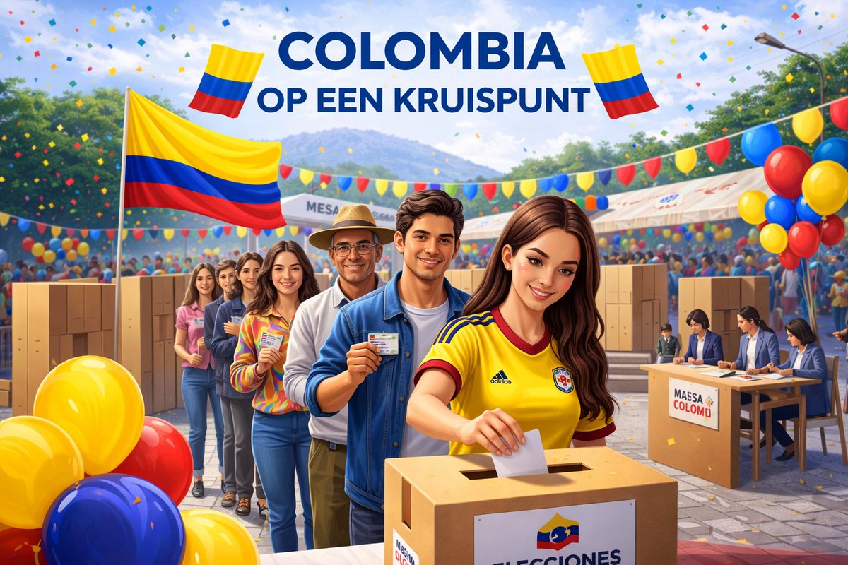 🇨🇴🇨🇴🇨🇴 Verkiezingen: Colombia op een kruispunt
 - Onze reporter in Colombia schreef een uitgebreide analyse over de kandidaten, de onderwerpen en uitdagingen. Eén ding is duidelijk: Colombia staat op een kruispunt. 
colombiaans.nl/verkiezingen-c…

#colombiaans #verkiezingcolombia