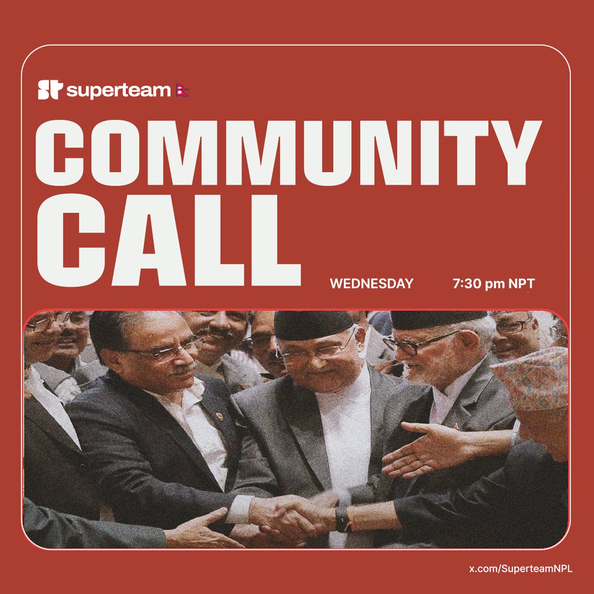 New week means it's Community Call time! 🥳

Join us today for latest wins, global hackathon alphas, bounty winner announcements, and builder spotlight sessions.

Today, 18th mar | 7:30 PM NPT

Livestreamed on our X

See you!