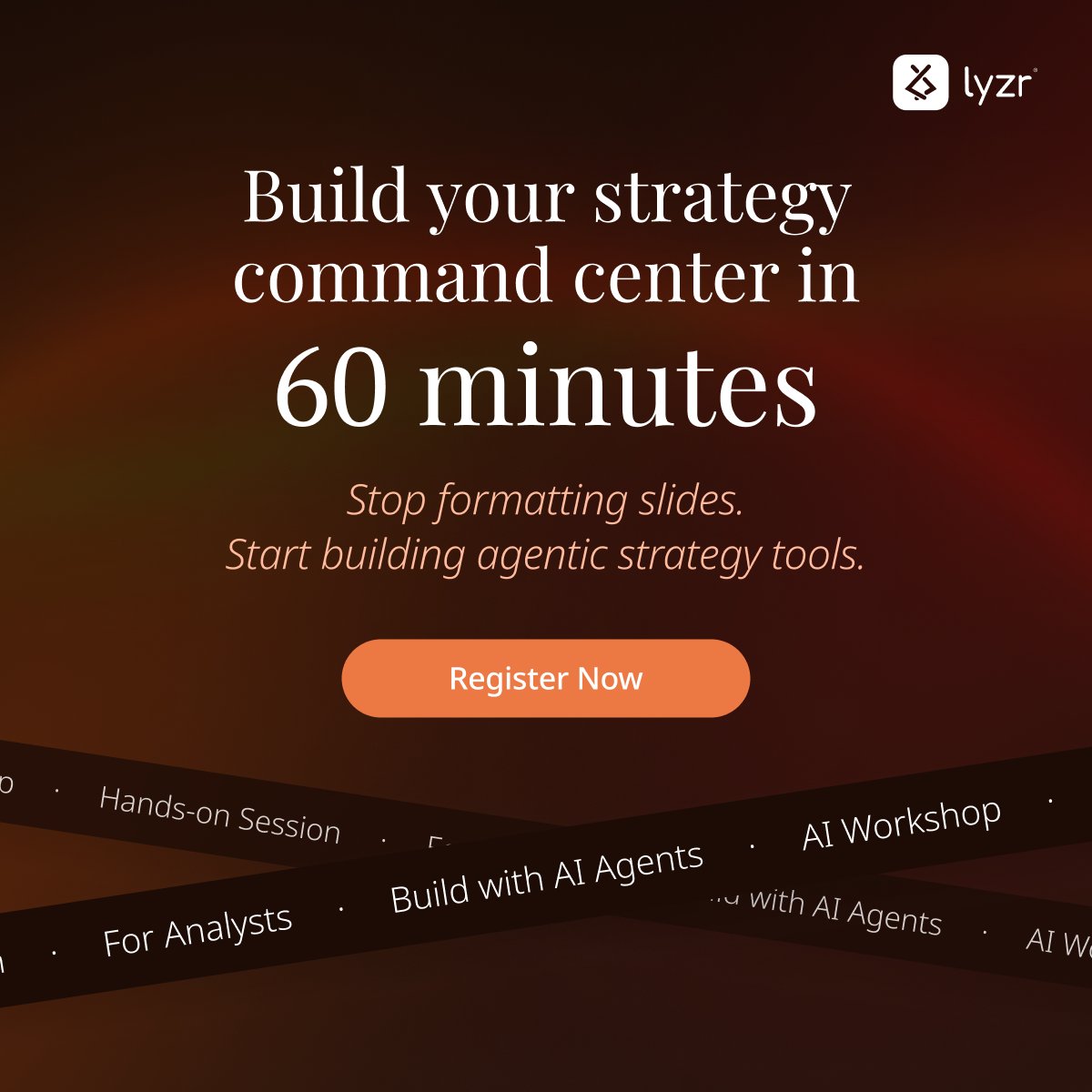 Strategy analysts, it is time to stop the slide and spreadsheet grind.
Join us on Thursday, March 26, from 8:30 PM to 9:30 PM IST.

We are hosting a Masterclass to show you how to build a Strategy Command Center in exactly 60 minutes.

You can finally move beyond static PDFs. We
