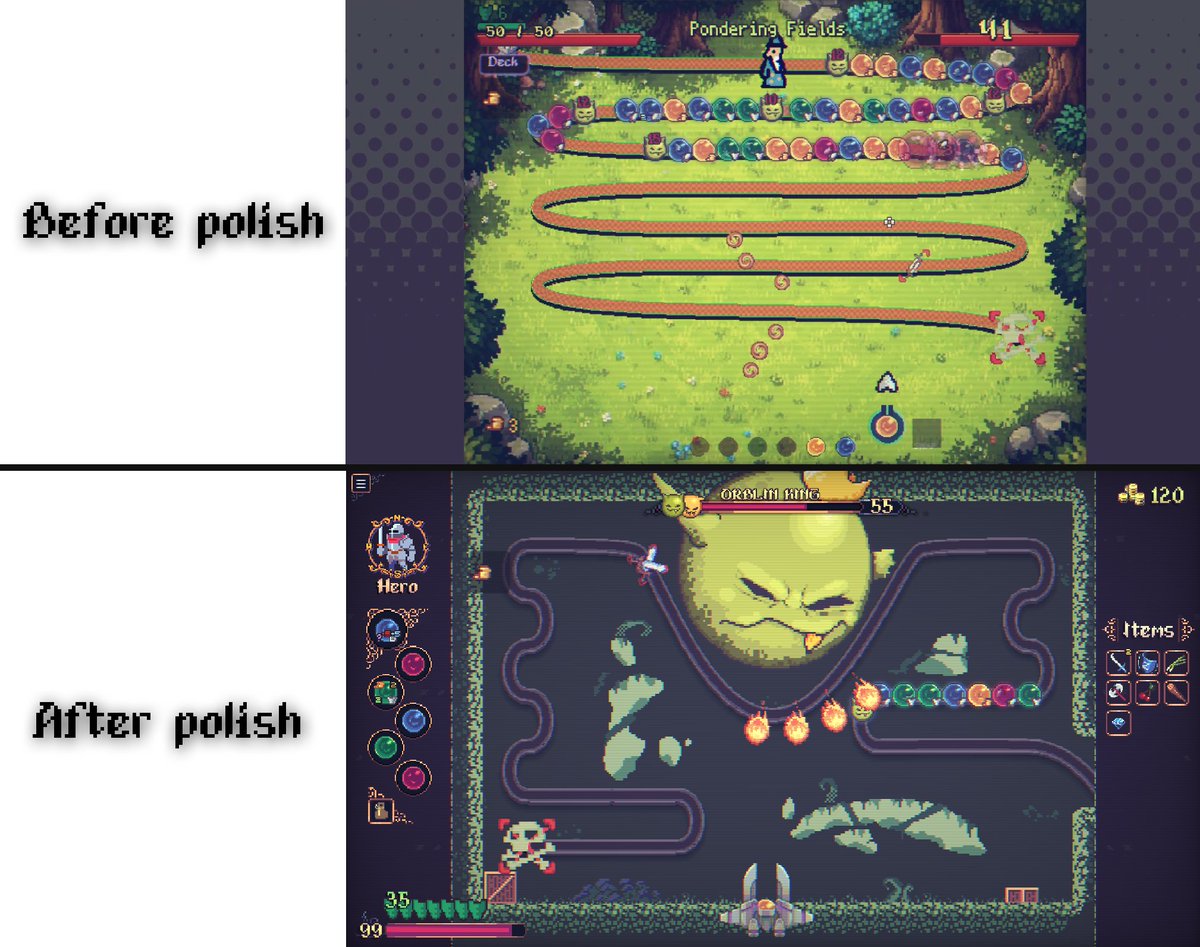 Before and after hiring developers from Poland.