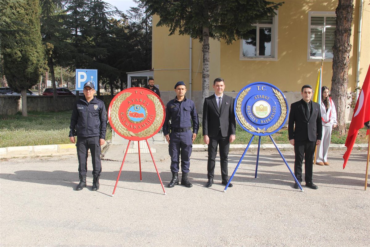 TC_Atabey's tweet photo. 18 Mart Çanakkale Zaferinin 111. Yıldönümü ve Şehitler Günü Çelenk Sunma Töreni Düzenlendi. https://t.co/vfycwmKXVb