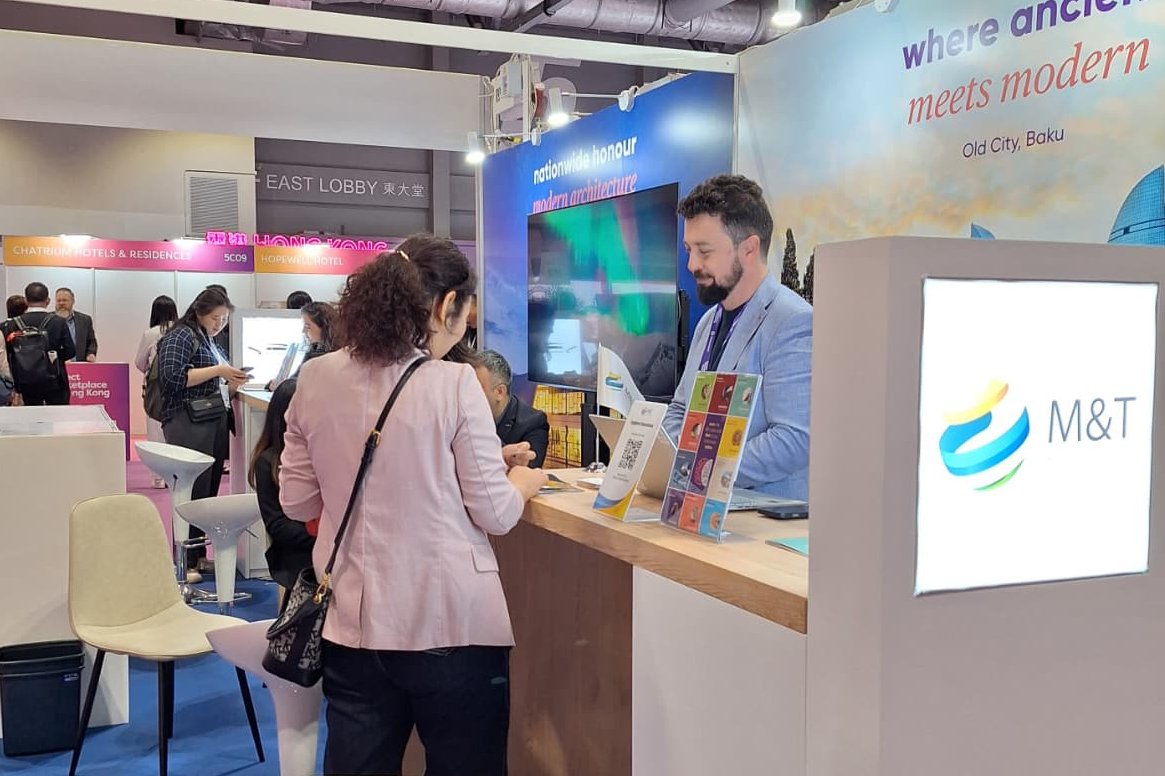 AzerbaijanSTA's tweet photo. Azərbaycan Turizm Bürosu (ATB) 18-19 mart tarixlərində Çinin xüsusi inzibati ərazisi olan Honq Konq şəhərində keçirilən “Connect Marketplace Hong Kong” 2026 (CMHK) tədbirində ölkənin biznes turizmi potensialını ilk dəfə təqdim edir.

Ətraflı: https://t.co/A4kDp3kNnG https://t.co/foucYBsPUS