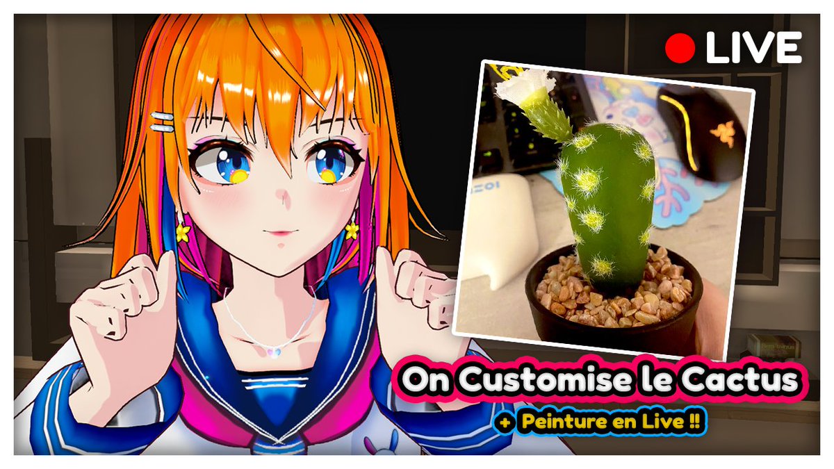 Ponoki Chan🧡Vtuber FR💙 tweet media