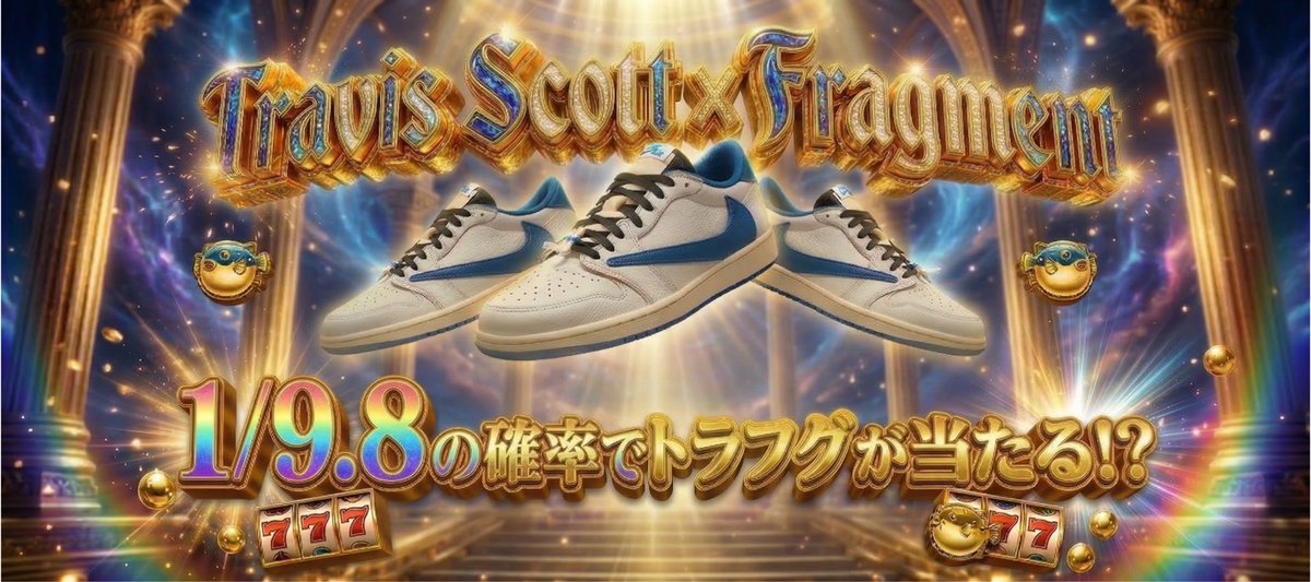 🔥 Travis Fragment 2.0 祭り 🔥

あの
Travis × Fragment を狙える
特別ガチャが極小口で再登場。

しかも今回は──

🎯 3つの確率から挑戦可能

⚡ 1 / 1.9
🔥 1 / 4.8
💥 1 / 9.8

この確率、
正直かなり攻めています。

Travis Fragmentは
市場でも入手困難な伝説コラボ。

あとから