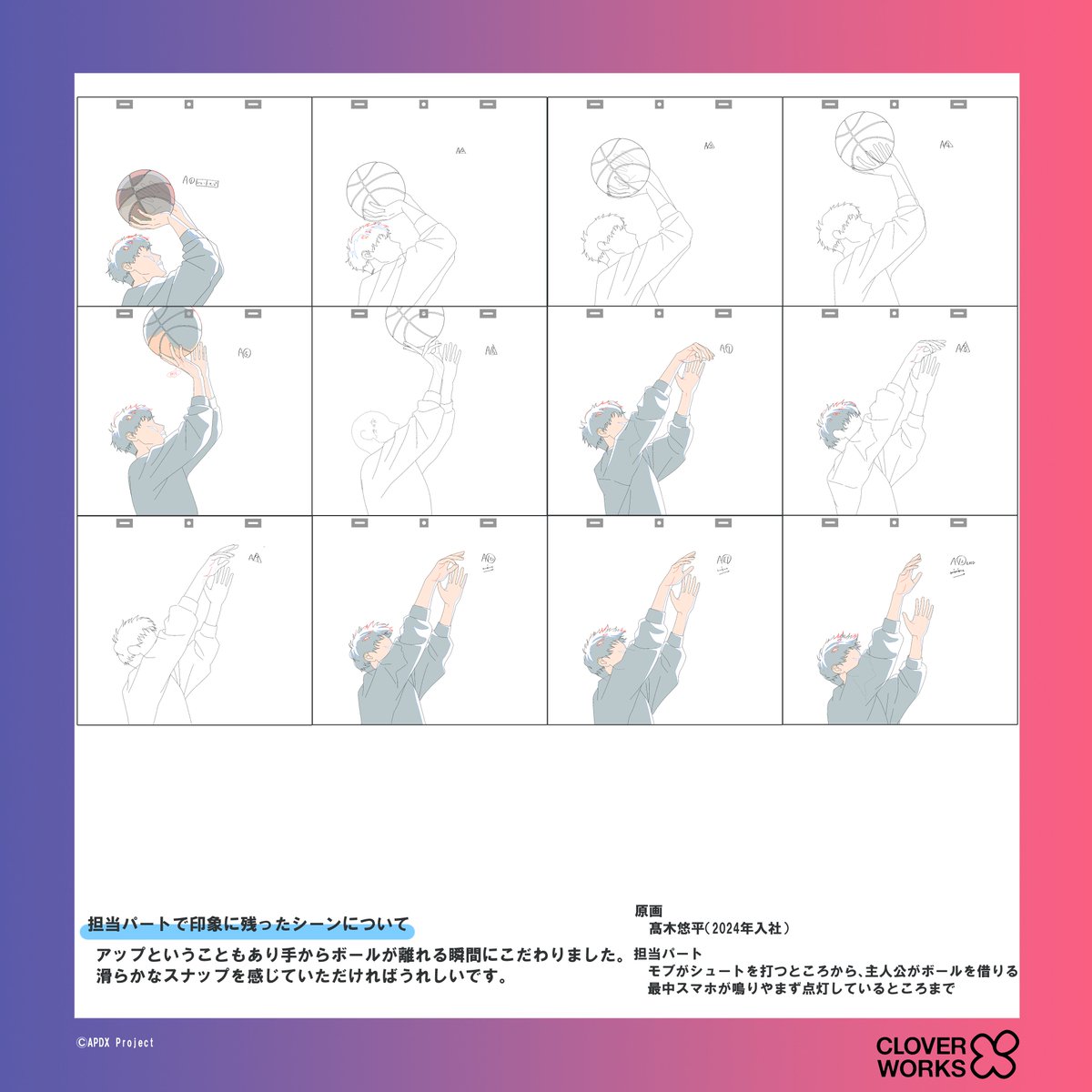 CloverWorks作画部 tweet media