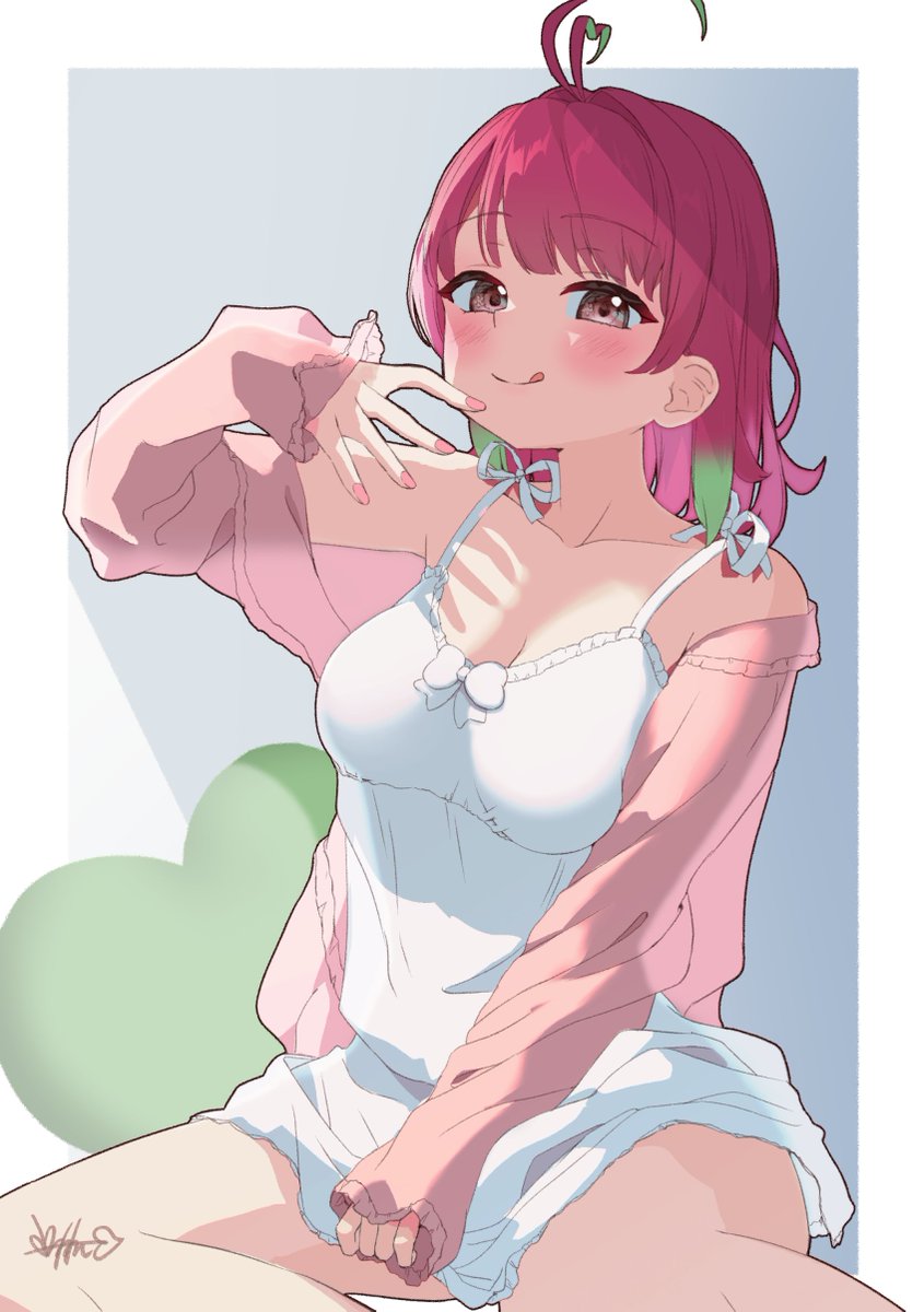 「#あんころあーと Skebでのリクエストです!ありがとうございました」|Babinch- @お仕事募集中のイラスト