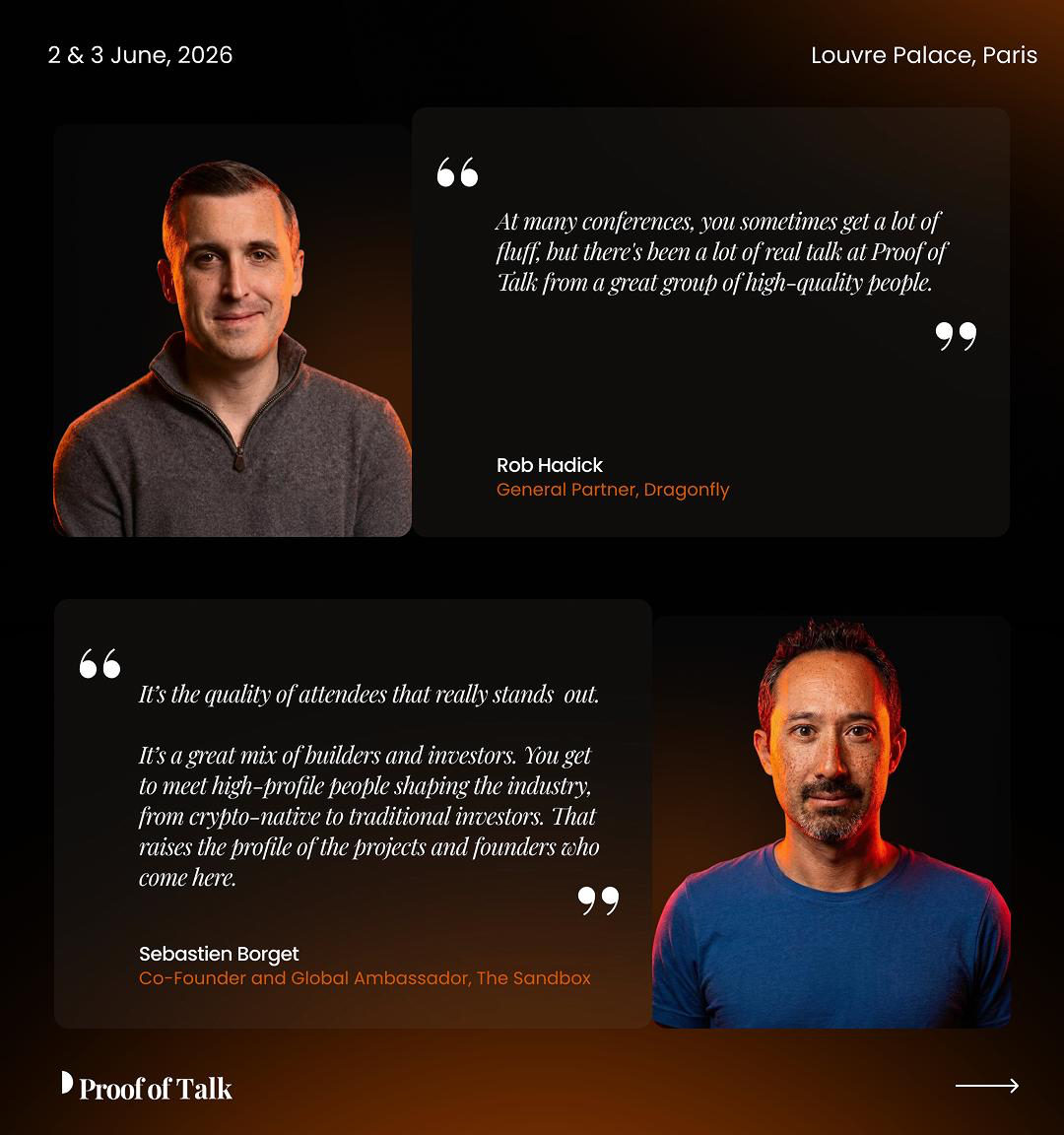 Proof of Talk tweet media