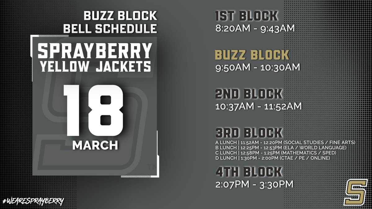 Sprayberry HS tweet media