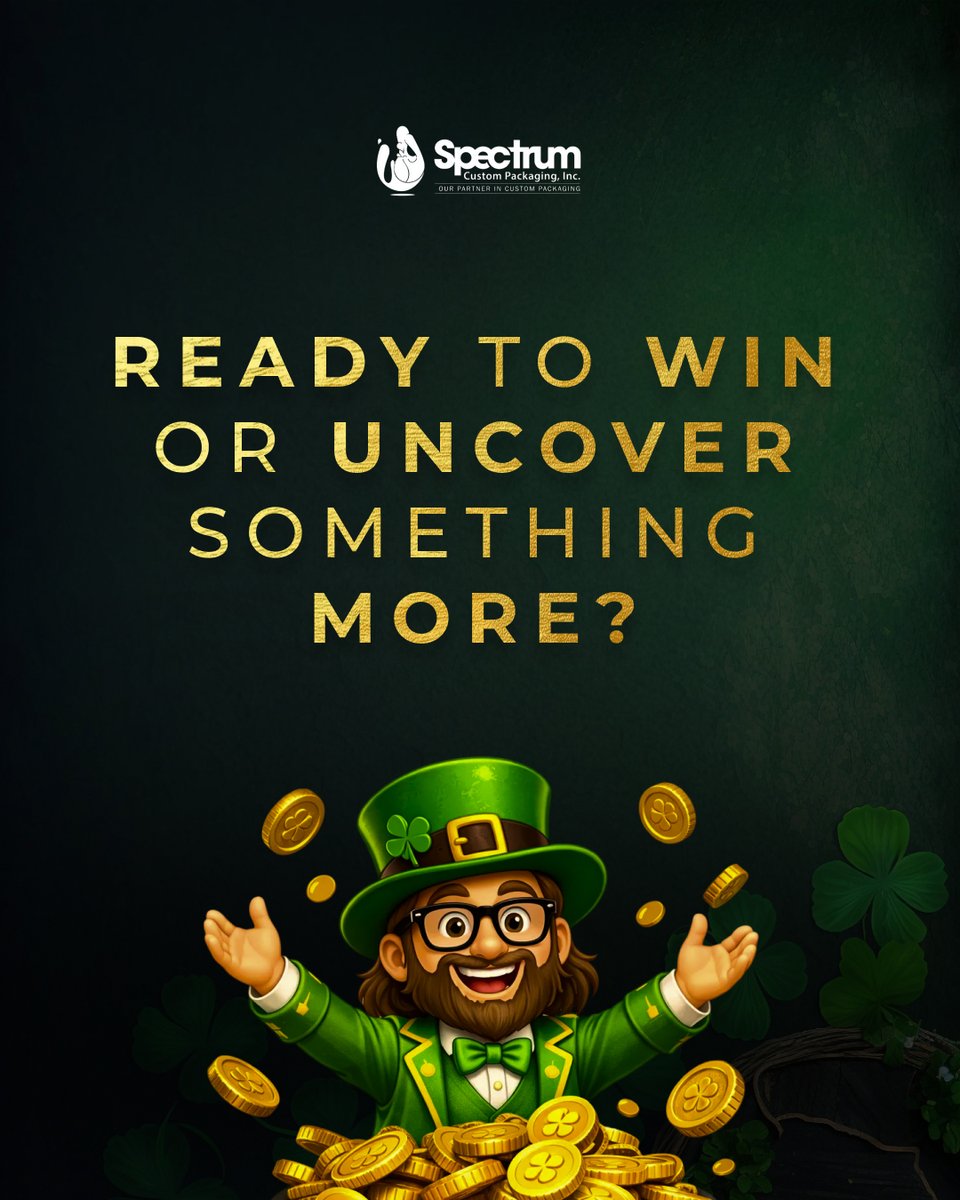 spectrumpkg_inc's tweet image. One scratch. One reveal. One moment that changes everything. For one lucky entry, that reveal could mean Apple AirPods.

That’s how Spectrum turns packaging into impact.

🔗 Link in bio.

#scratchoffpackaging #foldingcartons #custompackaging #CPGpackaging #packaginginnovation