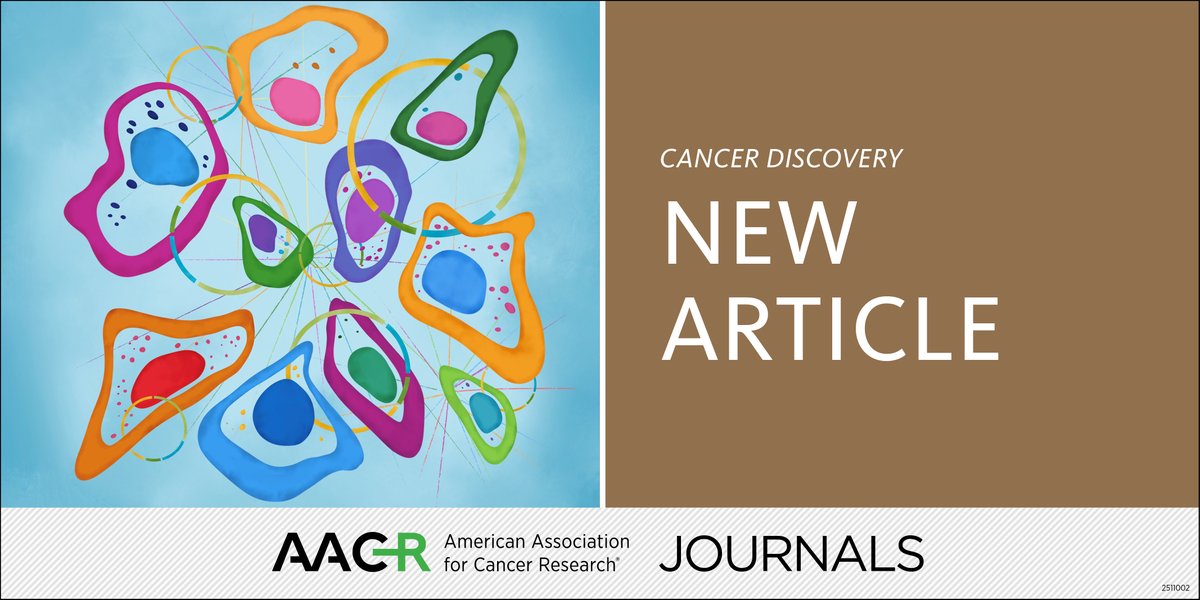 Cancer Discovery tweet media