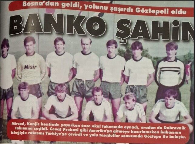 Göztepe ağlıyor! Mirsad Şahinoviç'i kaybettik

SİNAN GENÇ/ Mirsad Şahinoviç....Sadullah Acele ile de oynadı Sarı Adnan ve Hüsnü ile de. Mirsad ve Arif Kocabıyık onun döneminin ünlü yıldızladıydı. Fatih Terim ile de Tamer Kaptan ile de Nevzat Guzelirmak ile de çalıştı Fevzi Zemzem