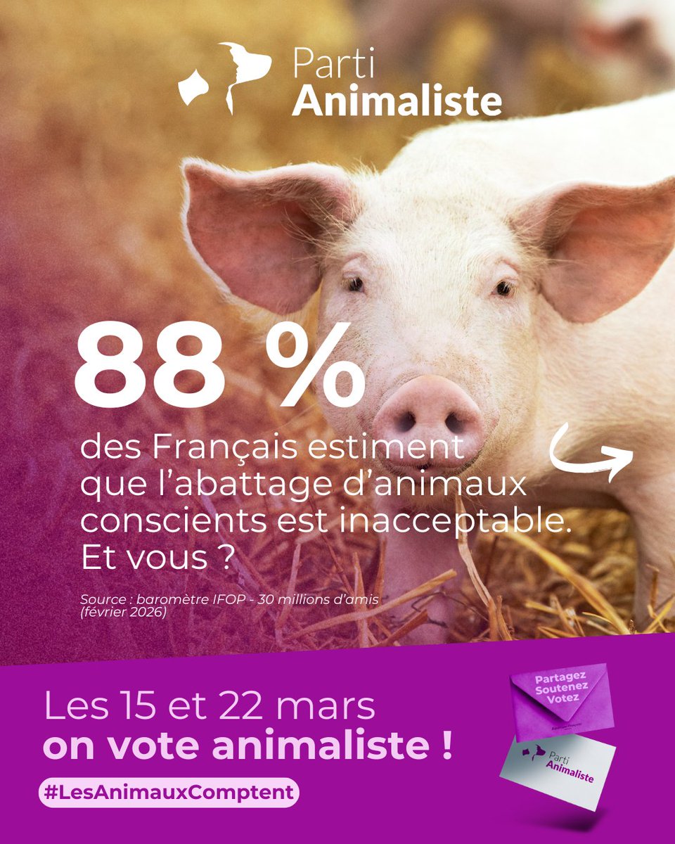Parti animaliste tweet media
