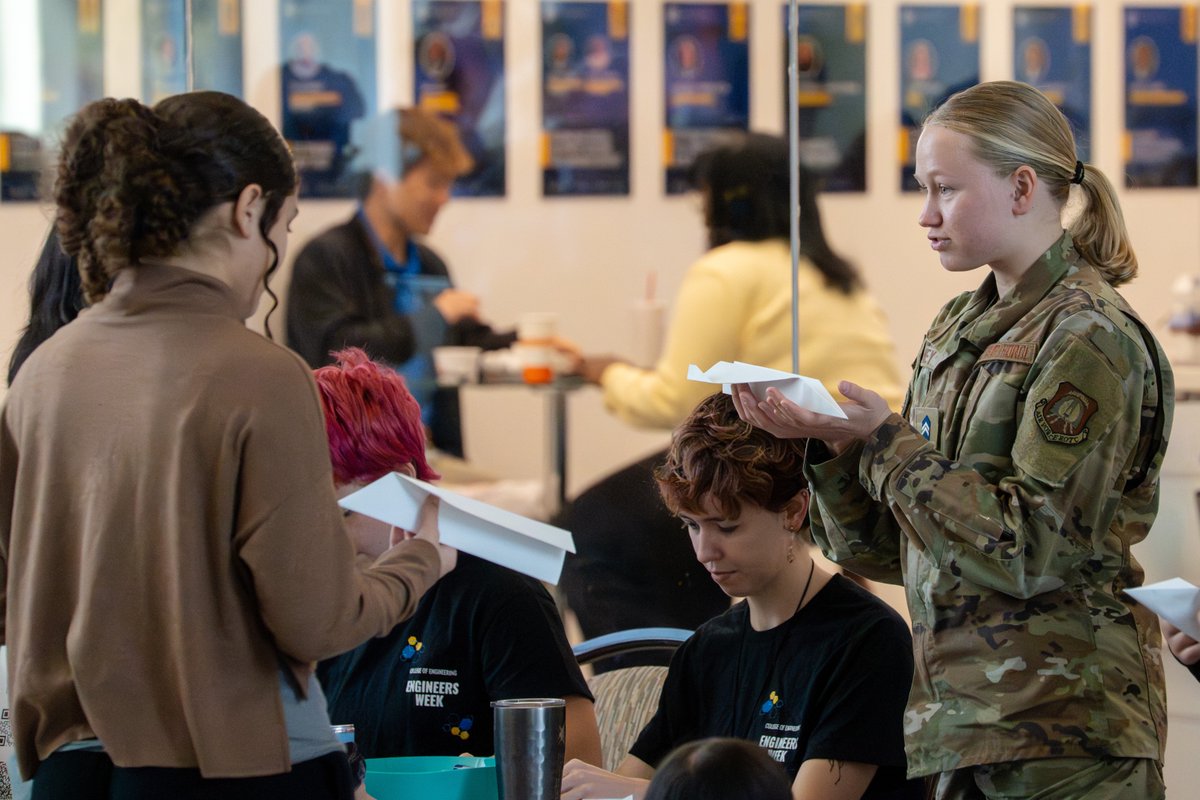 ERAU_Daytona's tweet image. Thank you to everyone who joined us for Introduce a Girl to Engineering Day during Engineers Week! 👩‍💻⚙️

This event inspires young students to explore engineering through interactive activities and real-world problem-solving.

#GoERAU #EngineersWeek #STEM