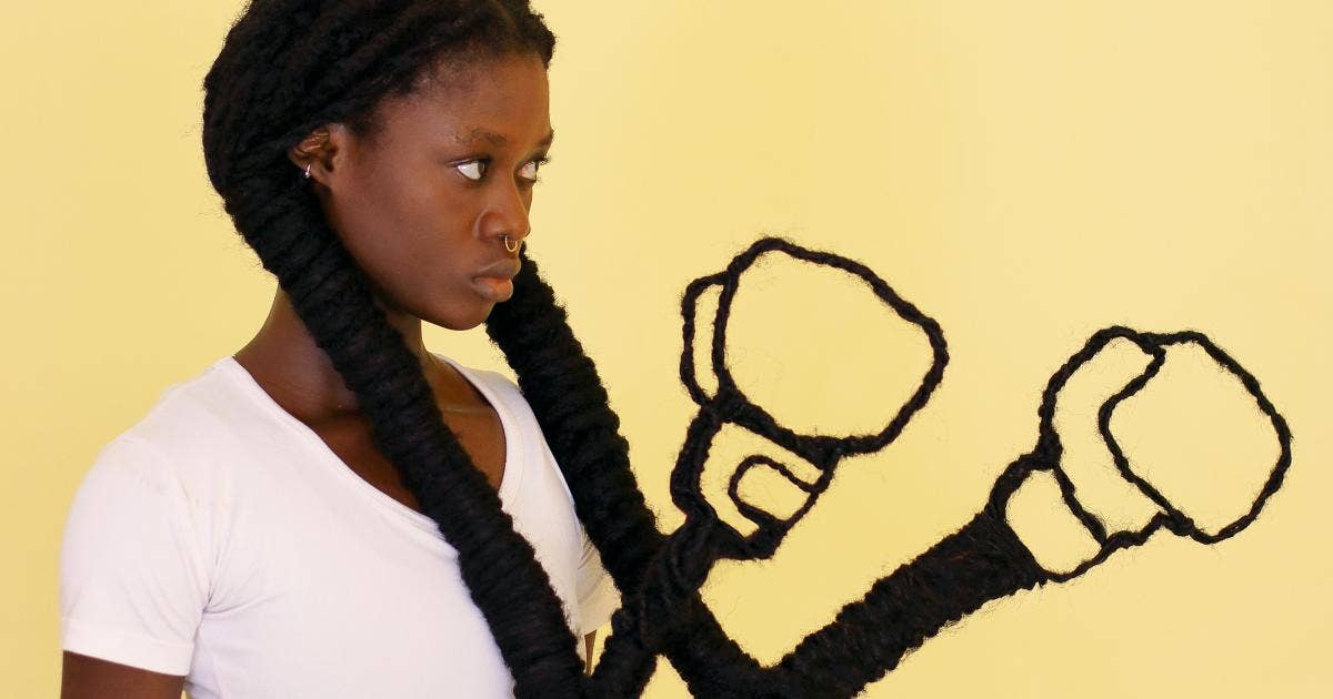 muenchen's tweet image. Die haarigste Ausstellung des Jahres 👩‍🦱👩‍🦰 Bei "HAAR - MACHT - LUST" stehen in der Kunsthalle #München ab 20. März #Frisuren aller Art im Fokus! Alle Infos zur #Werkschau: //www.muenchen.de/veranstaltungen/freizeit/ausstellungen/haar-macht-lust