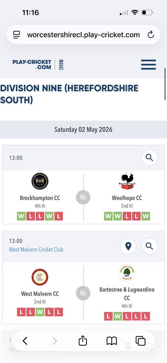 Worcestershire County League tweet media