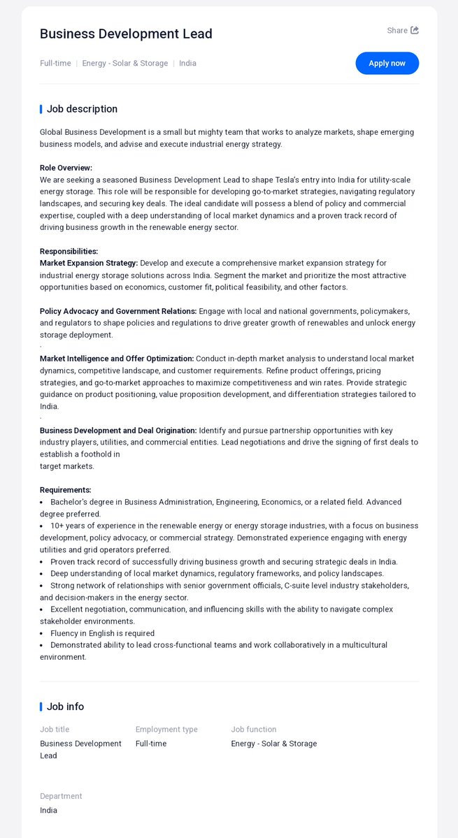 Tesla Club India® tweet media