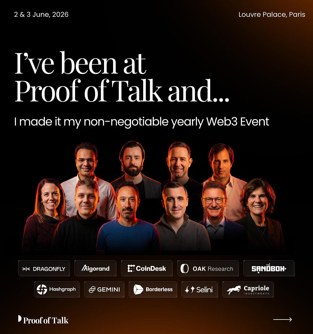 Proof of Talk tweet media