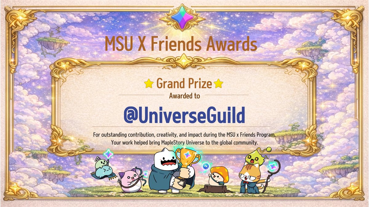 MapleStory Universe tweet media