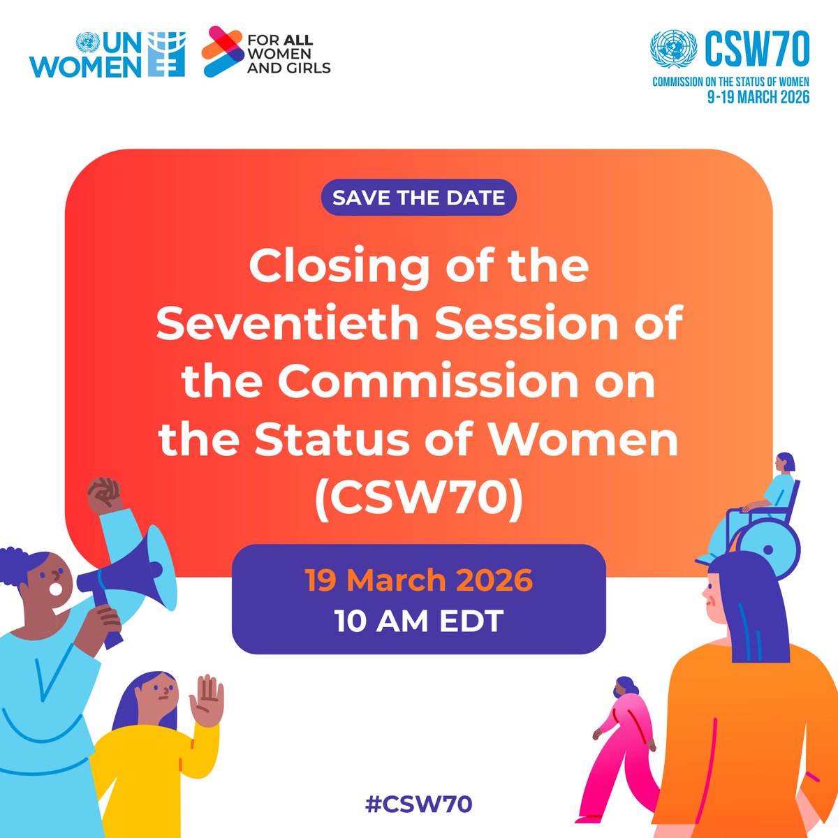 United Nations CSW tweet media