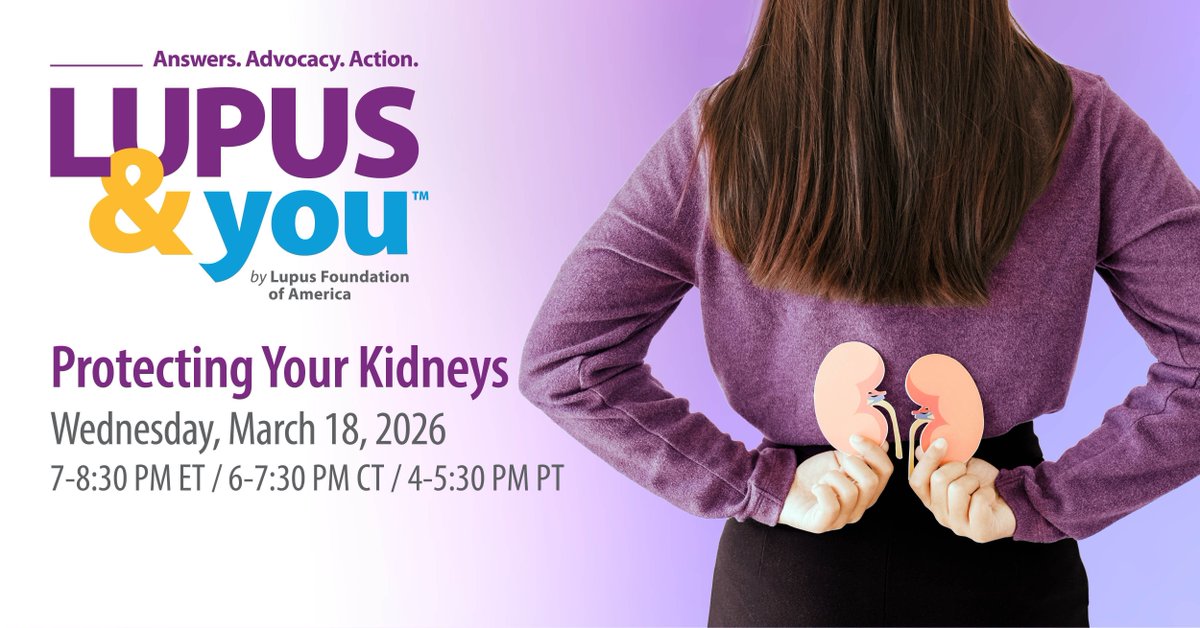 Lupus Foundation of America tweet media