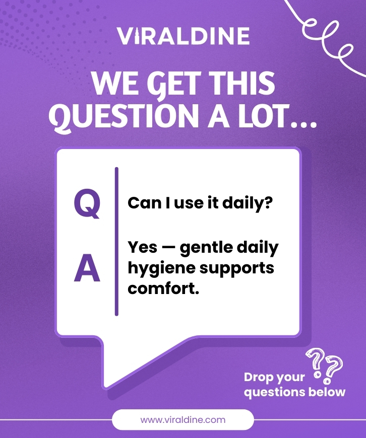 viraldinellc's tweet image. Daily comfort, made simple 💜✨
Gentle care, every day 😉
#ViralDine #DailyCare #StayFresh #SelfCare #Confidence
