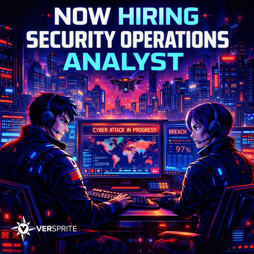 VerSprite Cybersecurity Services tweet media