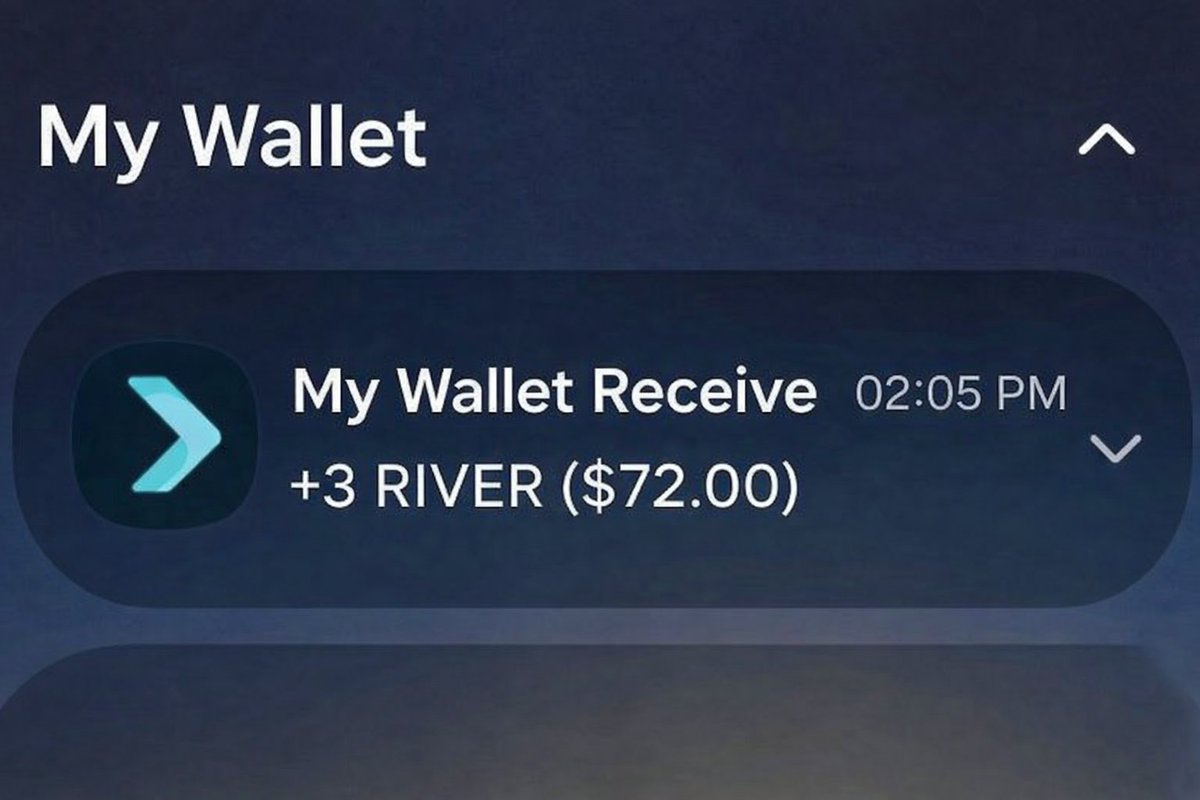 SadimXs1's tweet photo. Just received 3 $RIVER 💸 My Friend

Huge thanks to @RiverdotInc &amp; @River4fun ❤️🔥

Believed in the process and it paid off......

You can do it too. 
Stay early stay smart 🚀

We all recive soon

Keep support 👇👇 @RiverdotInc https://t.co/neAgtG2uaL