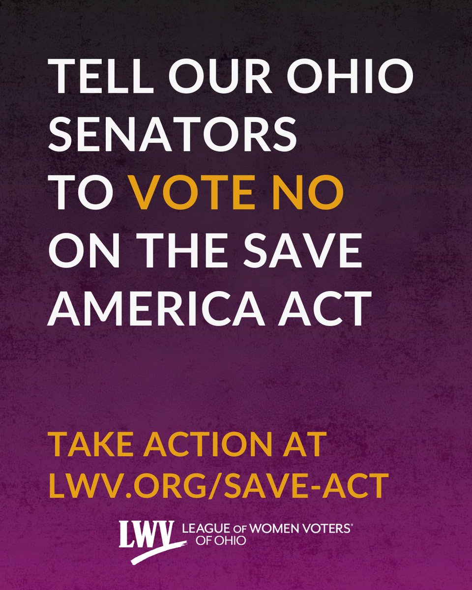 League of Women Voters of Ohio tweet media