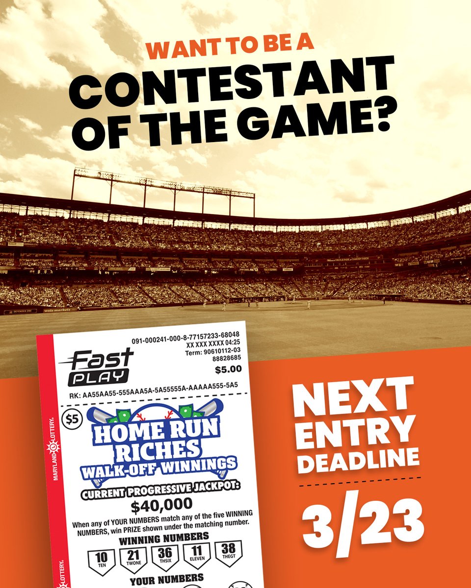 Maryland Lottery tweet media