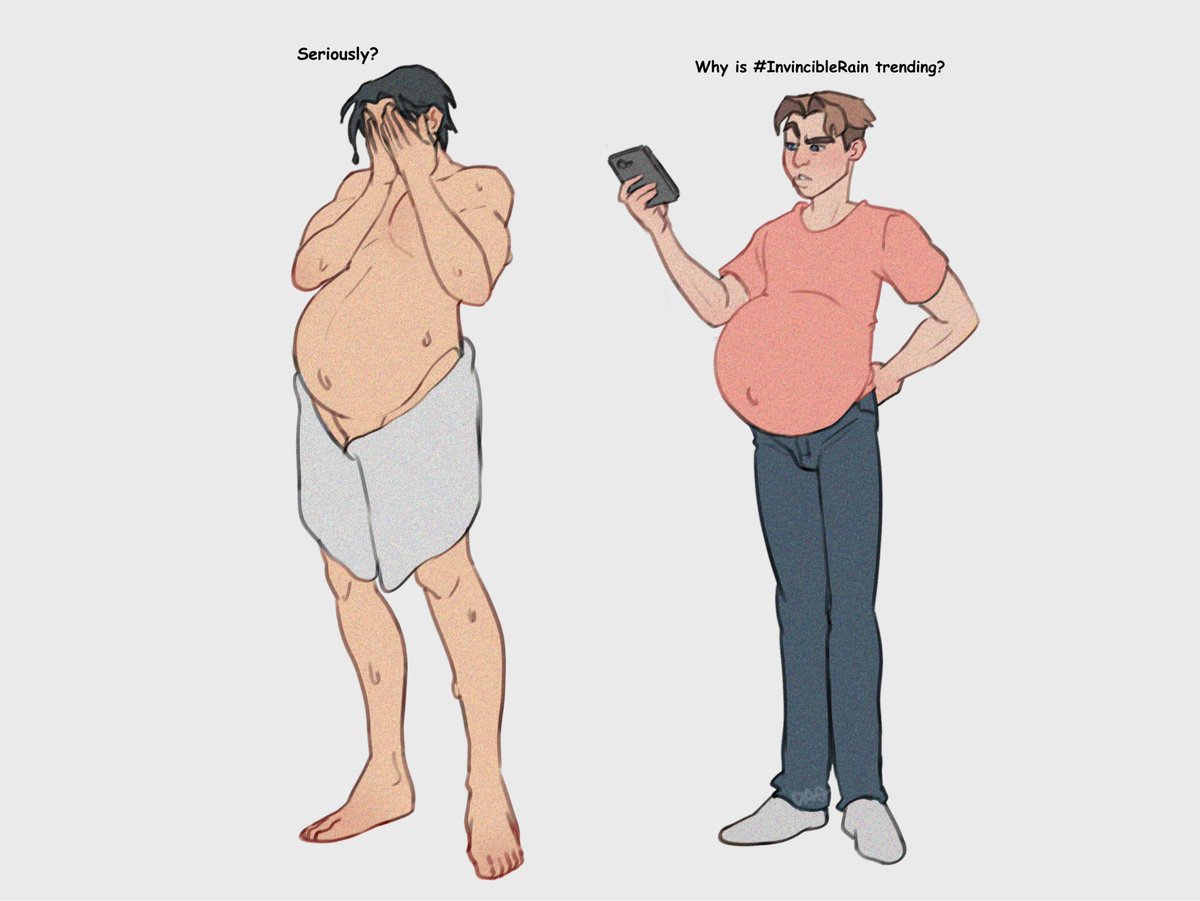 James_The_Tum's tweet photo. Can’t be a pregnant hero without a few embarrassing moments right? #mpreg

Art done by the wonderful @DarkandGoofy! https://t.co/4G8MJnJnbf