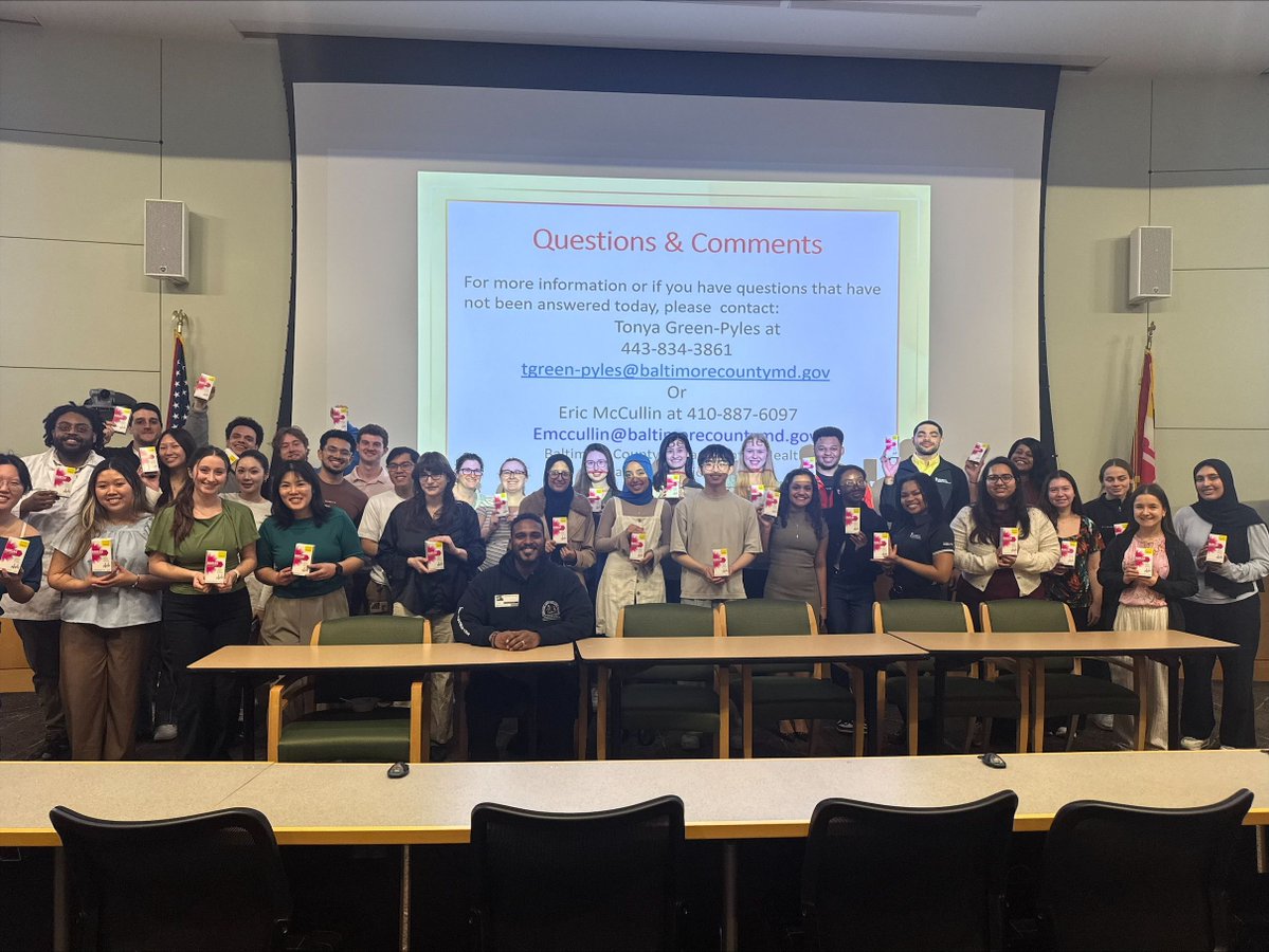 University of Maryland School of Pharmacy tweet media