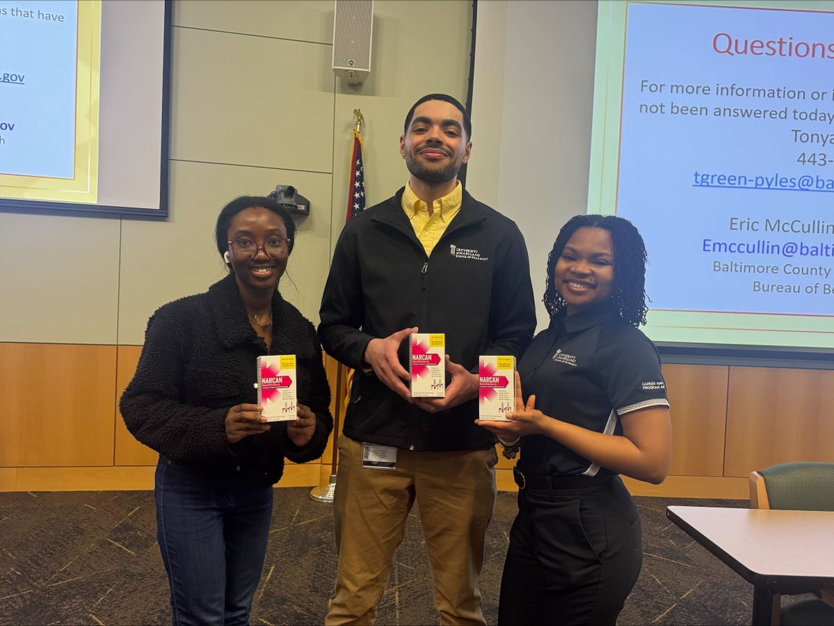 University of Maryland School of Pharmacy tweet media