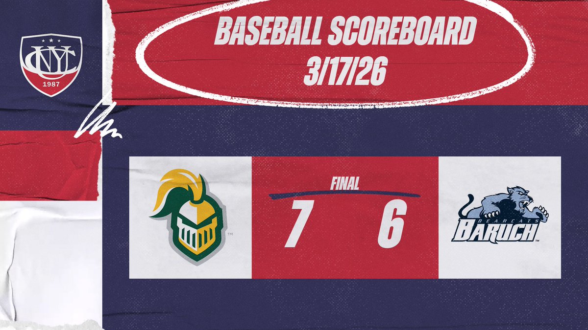 CUNY Athletic Conference tweet media