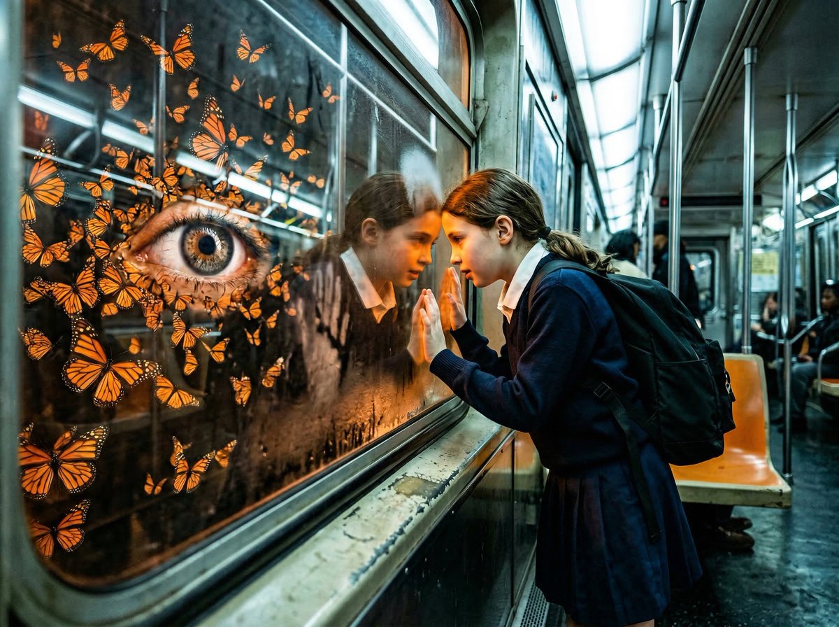 Glass reflection examples