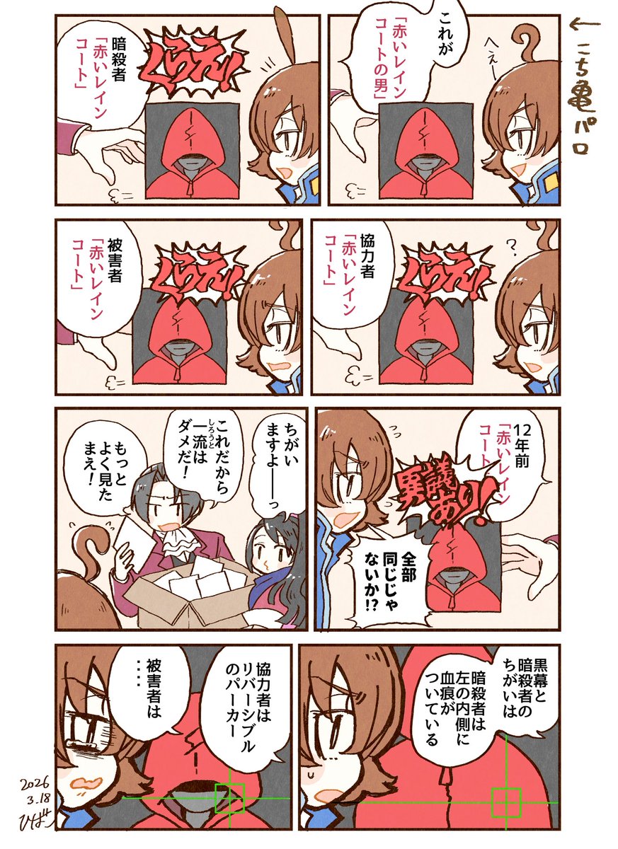 赤いレインコート検定