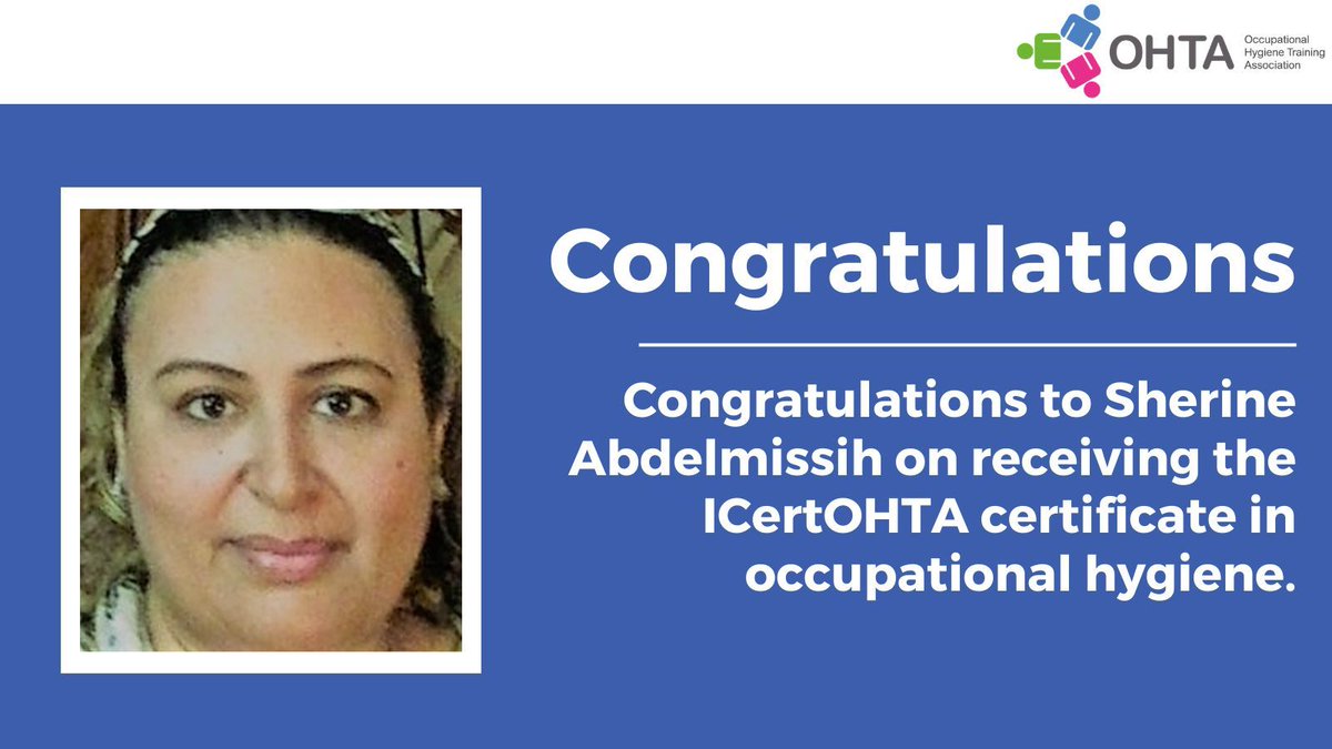 Occupational Hygiene Training Association tweet media