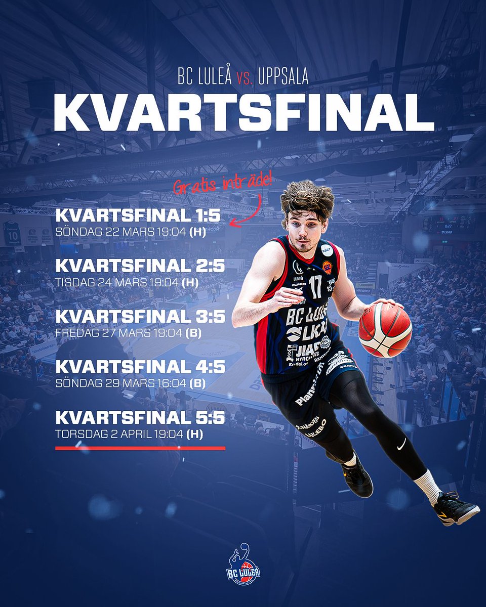 BC Luleå tweet media