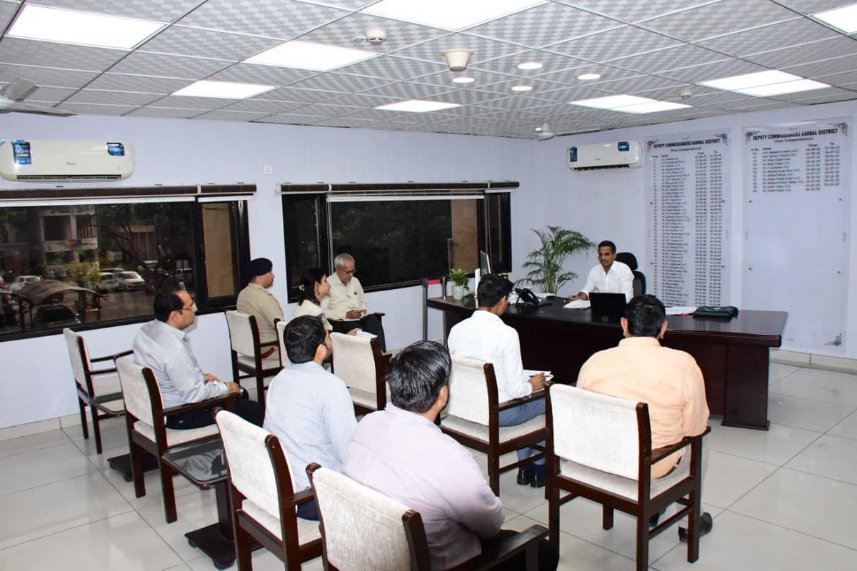 Deputy commissioner Karnal tweet media