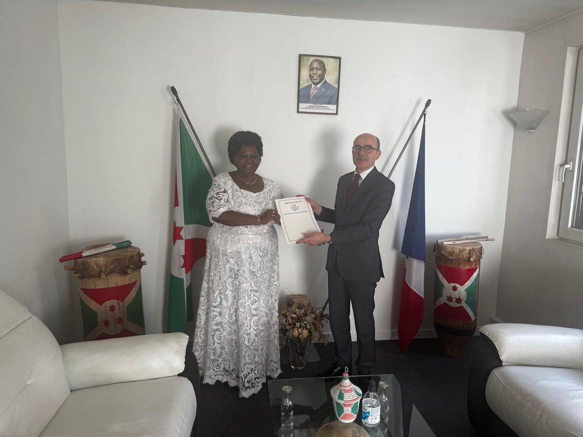 Ambassade du Burundi en France tweet media