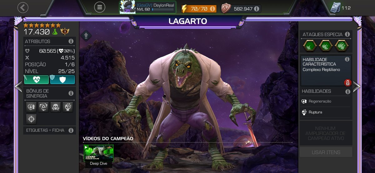 Agora tenho 3 7 Estrelas acendido 🤩 <a href="/MarvelChampions/">Marvel Contest of Champions</a>