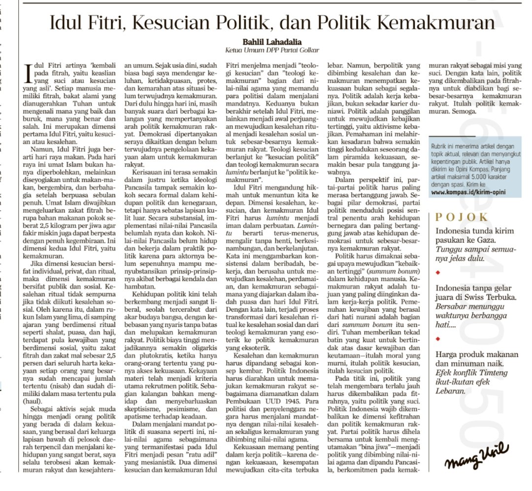 jokoprii's tweet photo. Teruslah berlatih dan belajar menulis yang bagus! Agar setidaknya kamu bisa masuk Kompas. Kanda Bahlil Lahadalia saja bisa. https://t.co/2MRVNdQgwJ