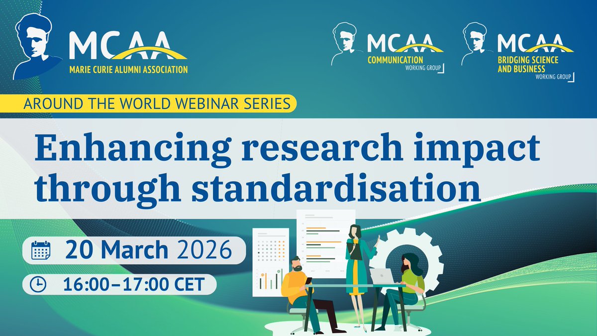 Marie Curie Alumni Association (MCAA) tweet media