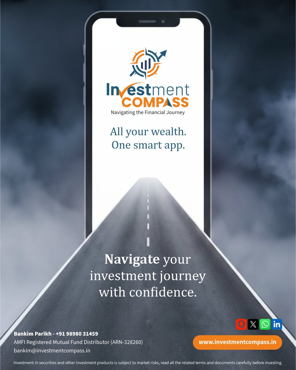 invst_compass's tweet photo. Investment Compass make Mutual Fund transaction simple and effective, which can be helpful for investor of all ages to transact and track with ease.  

We have multiple transaction features like Purchase, SIP, Switch, SWP and STP, with facility of placing multiple transactions at once.  

The transactions are placed through Mutual Funds transactions platform of National Stock Exchange (NSE), NSE Invest  The payment will be done on NSE gateway, multiple payment options like RTGS/NEFT, Net Banking , UPI and Mandate payment are available.  

40+ Asset management companies are available to transact via our platform, which can be used by Resident Individuals, NRIs and NROs  

We offer 20+ reports for tracking your performance, capital gains, transactions and asset allocations.

#mutualfunds #investment #SIPs